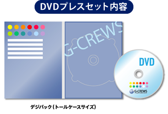 DVDプレスセット内容